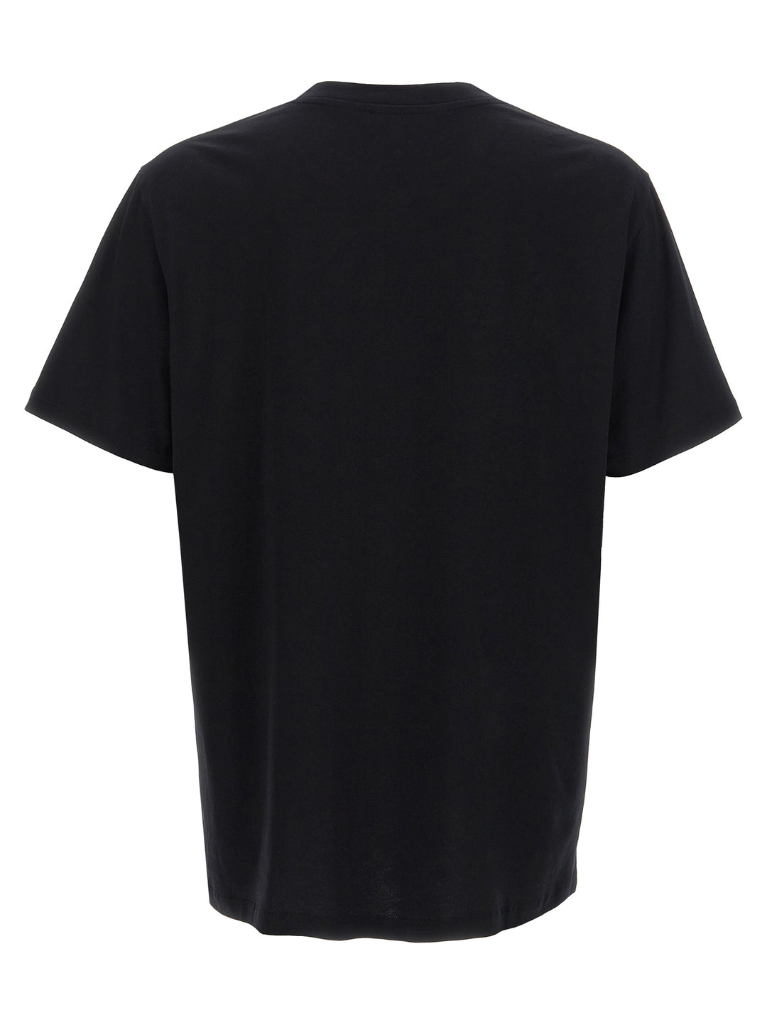 Velvet Logo T Shirt Bianco/Nero