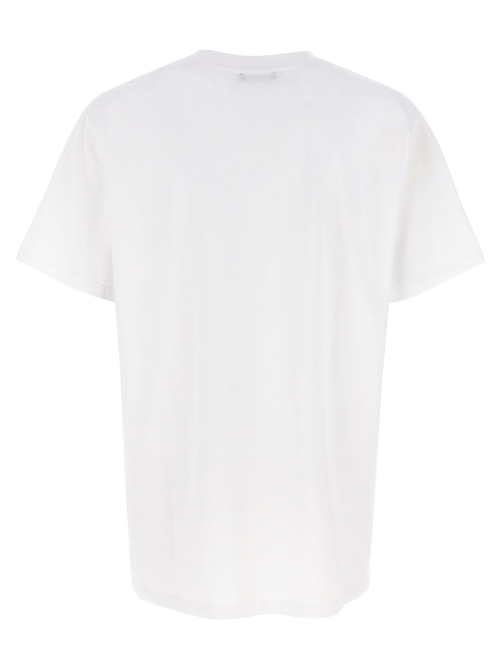 Logo T Shirt Bianco/Nero