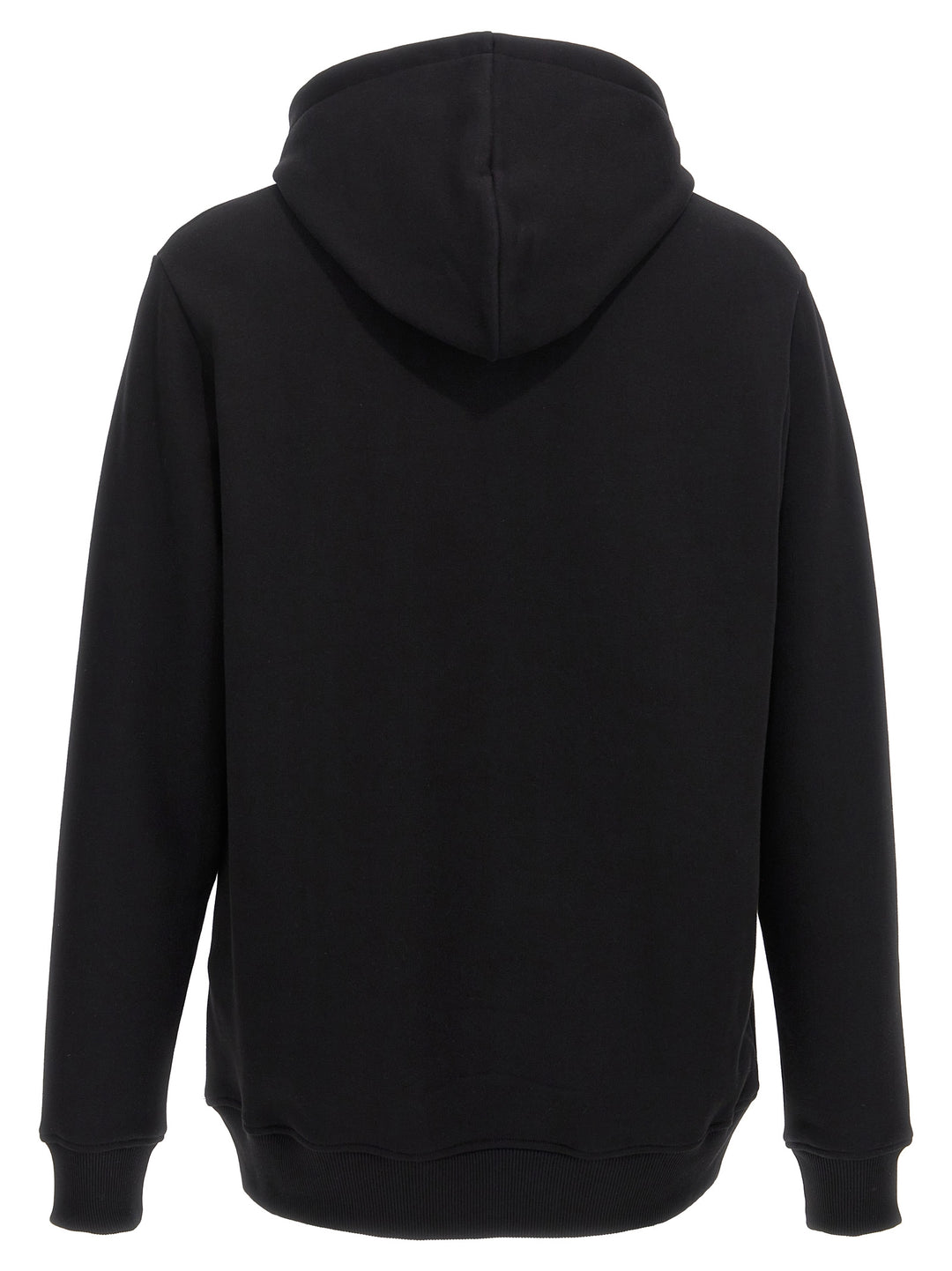 Velvet Logo Hoodie Felpe Nero