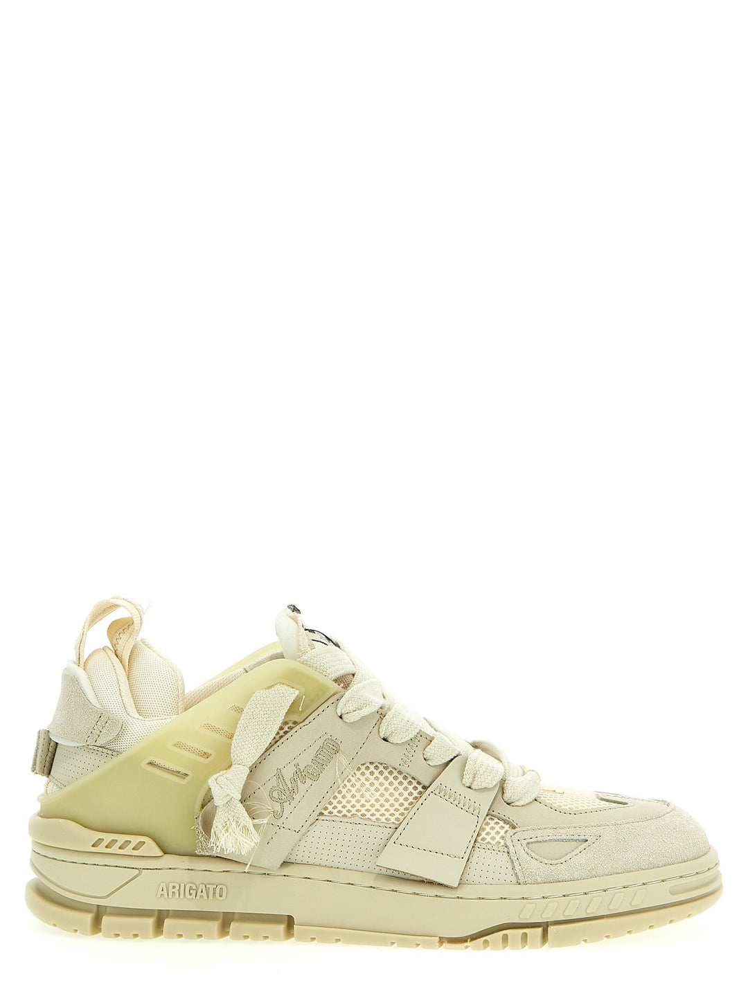 Area Patchwork Sneakers Beige