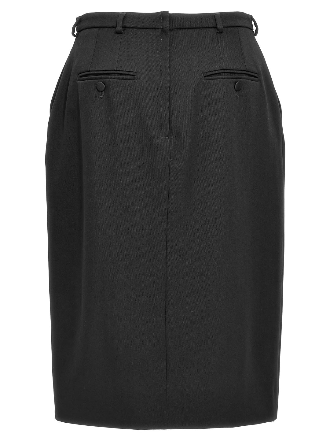 Slit Skirt Gonne Nero