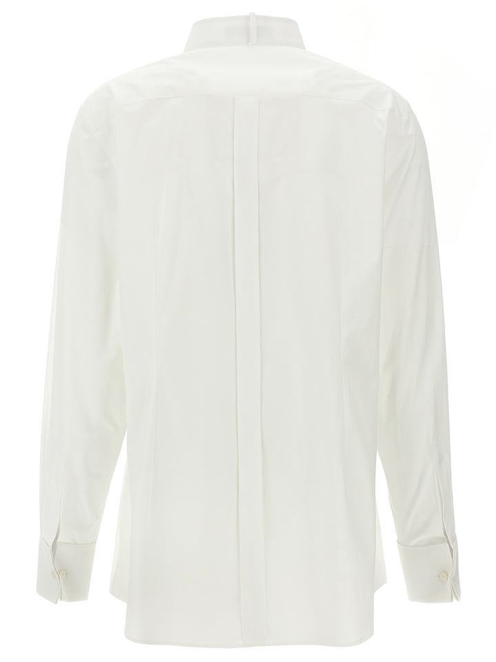 Piquet Plastron Shirt Camicie Bianco