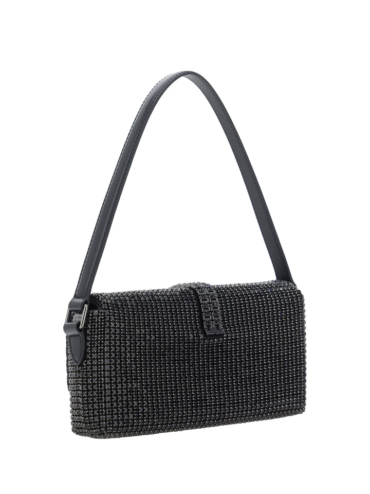 Borsa a Spalla Baguette Strass