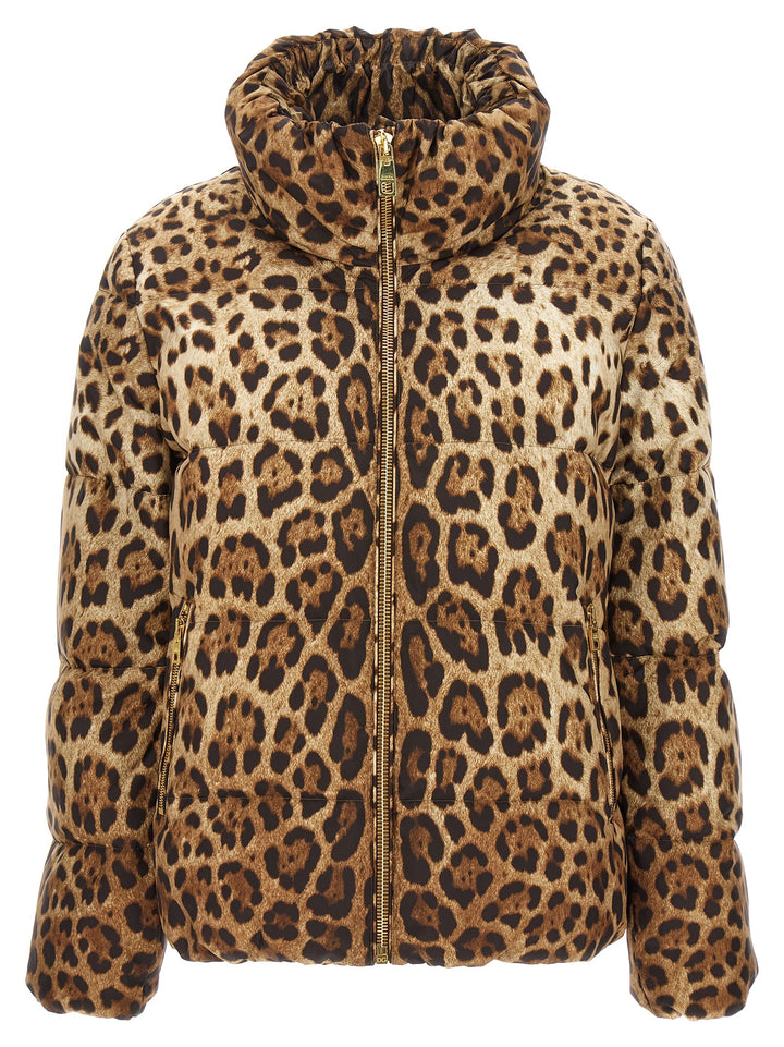 Animalier Down Jacket Giacche Multicolor