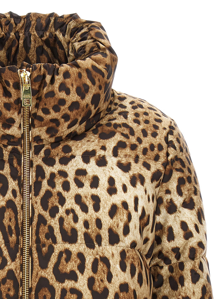 Animalier Down Jacket Giacche Multicolor