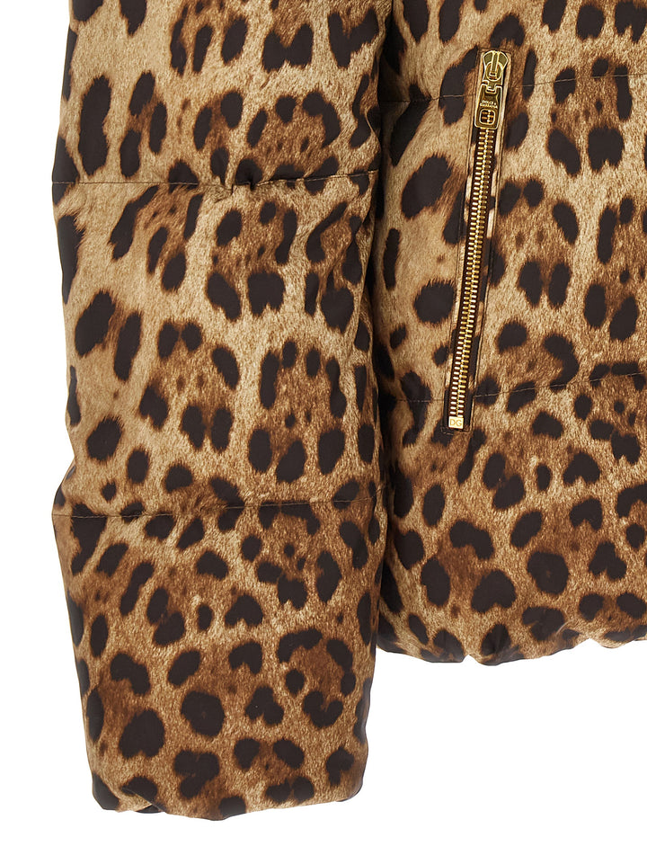 Animalier Down Jacket Giacche Multicolor