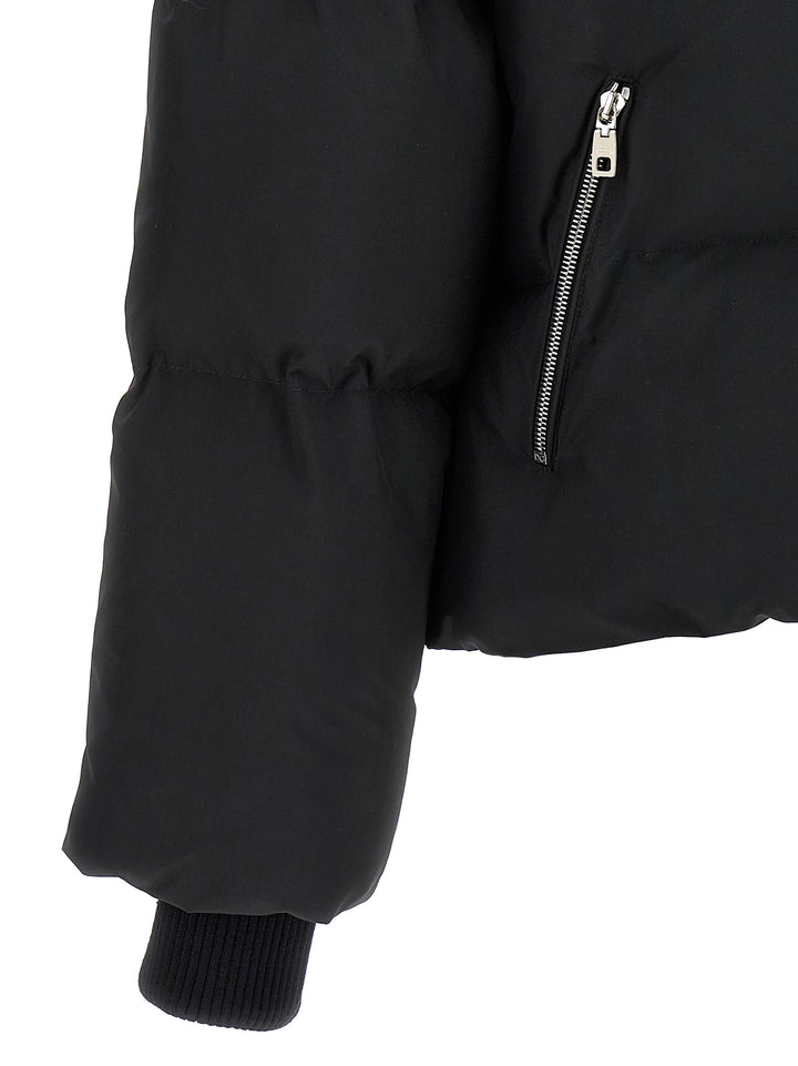 Nylon Bomber Jacket Giacche Nero