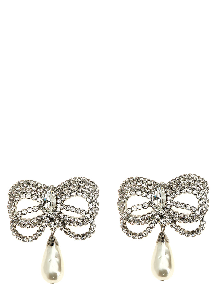 Bow Earrings Gioielli Silver