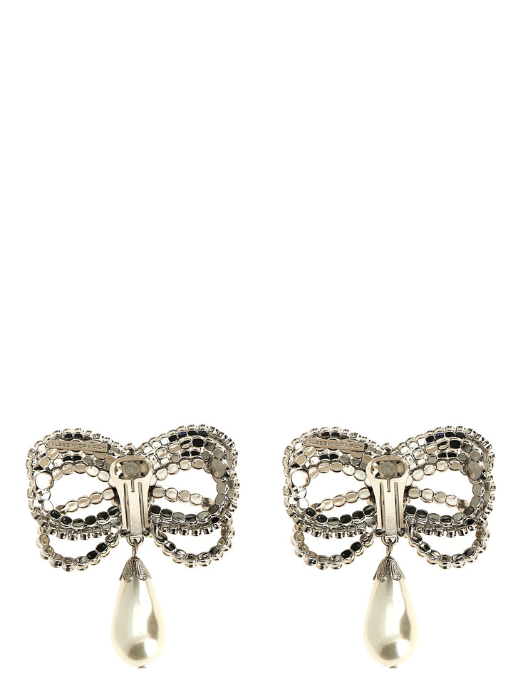 Bow Earrings Gioielli Silver