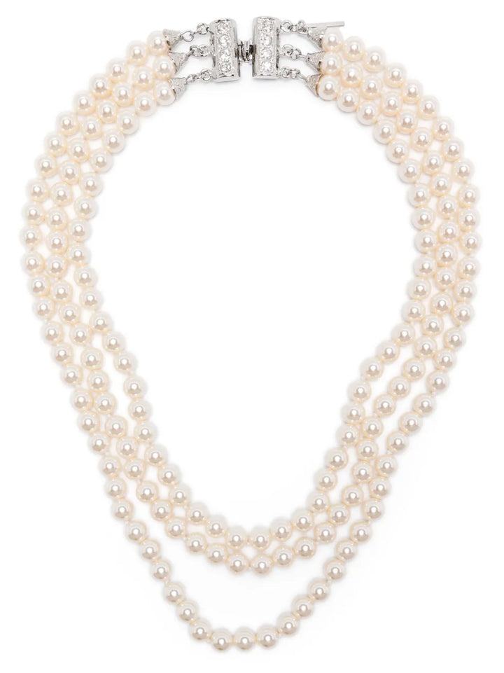 Pearl Necklace Gioielli Silver