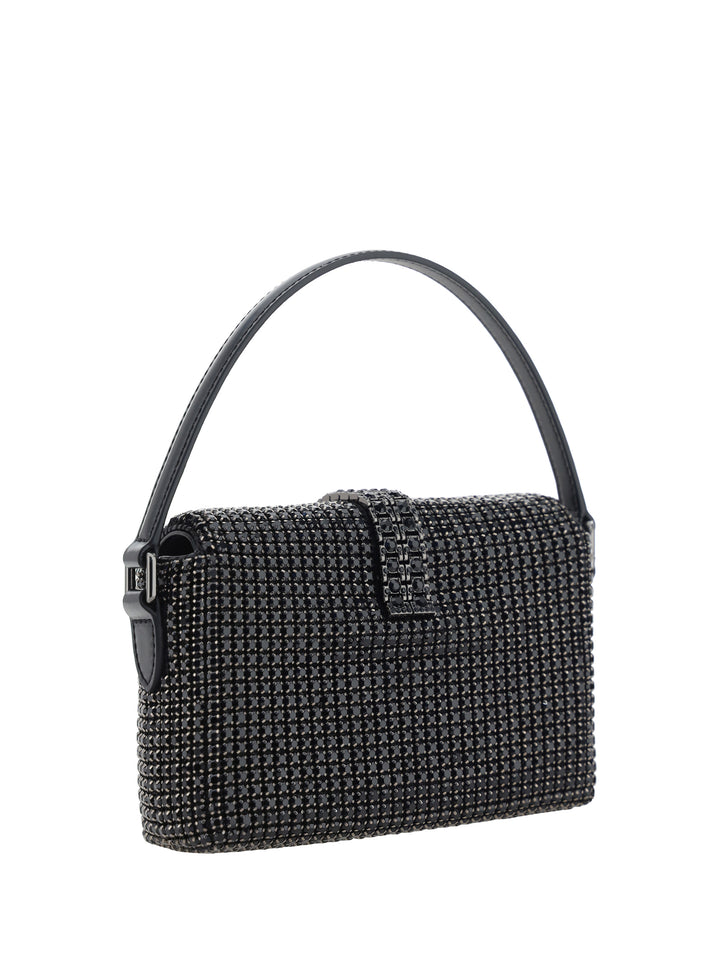 Borsa a Mano Baguette Strass