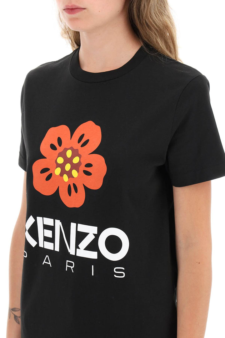 T Shirt Con Stampa Boke Flower