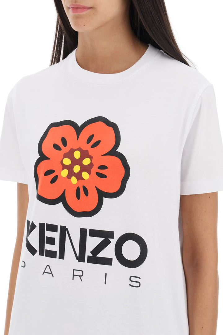 T Shirt Con Stampa Boke Flower