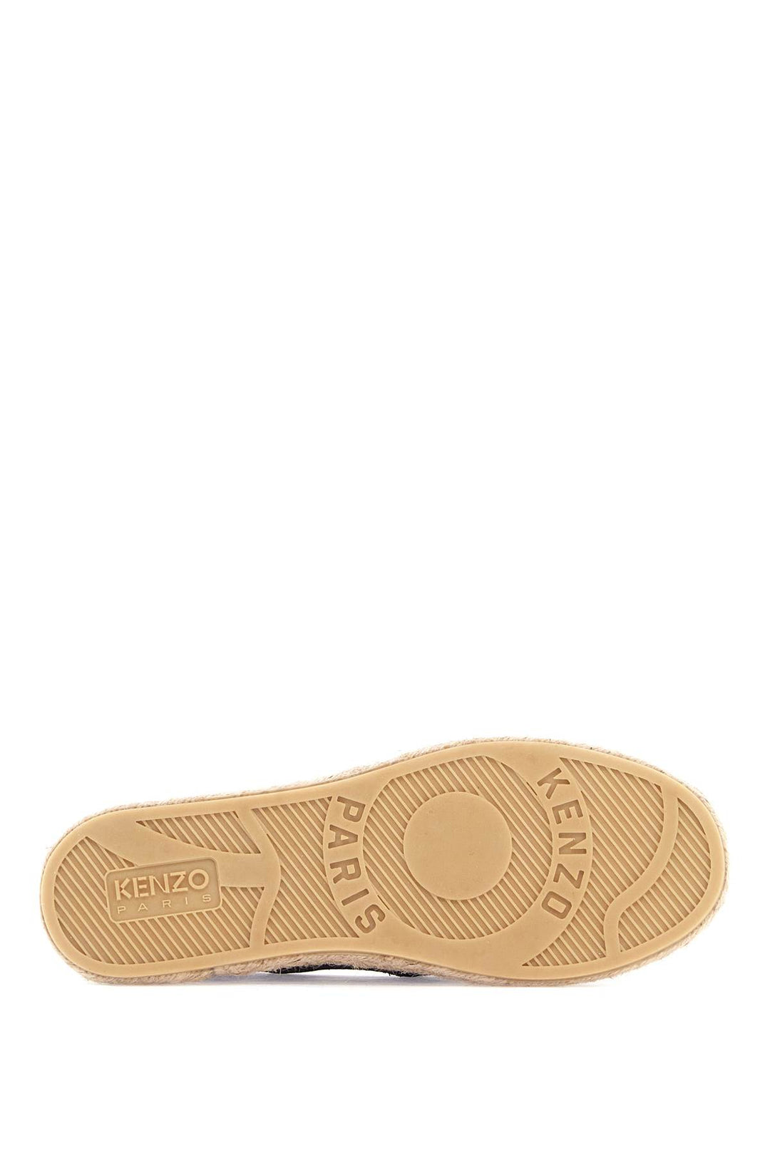 Espadrillas In Tela Con Ricamo Logo