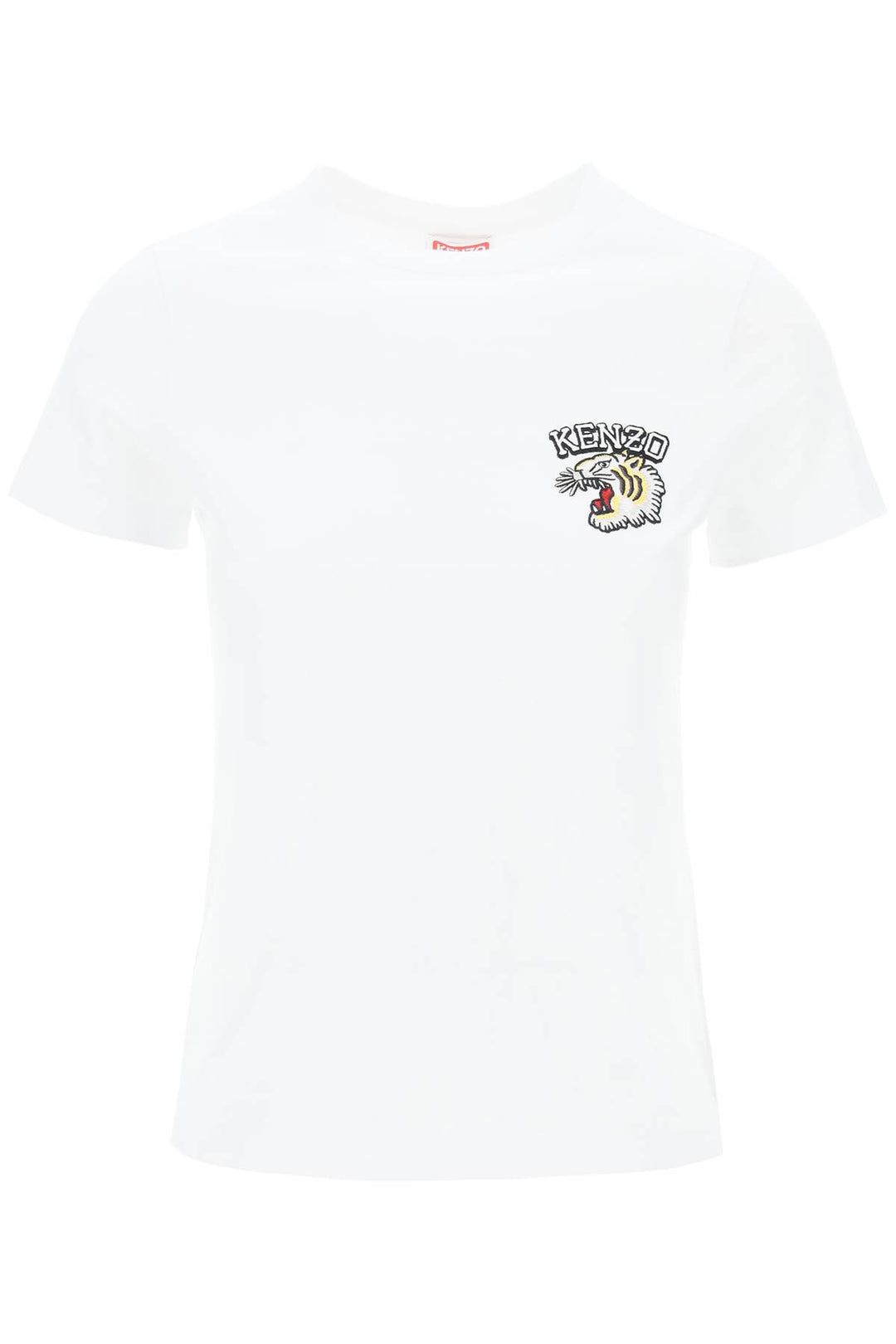 T Shirt Girocollo Con Ricamo