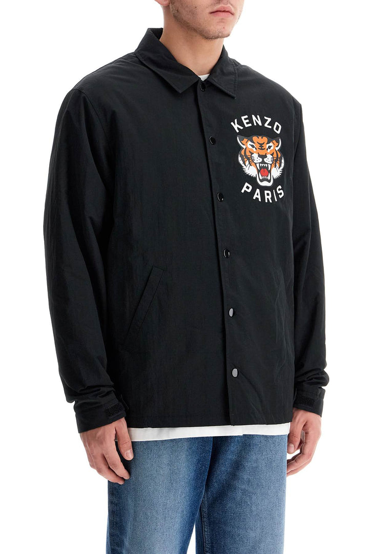 Overshirt In Nylon Lucky Tiger