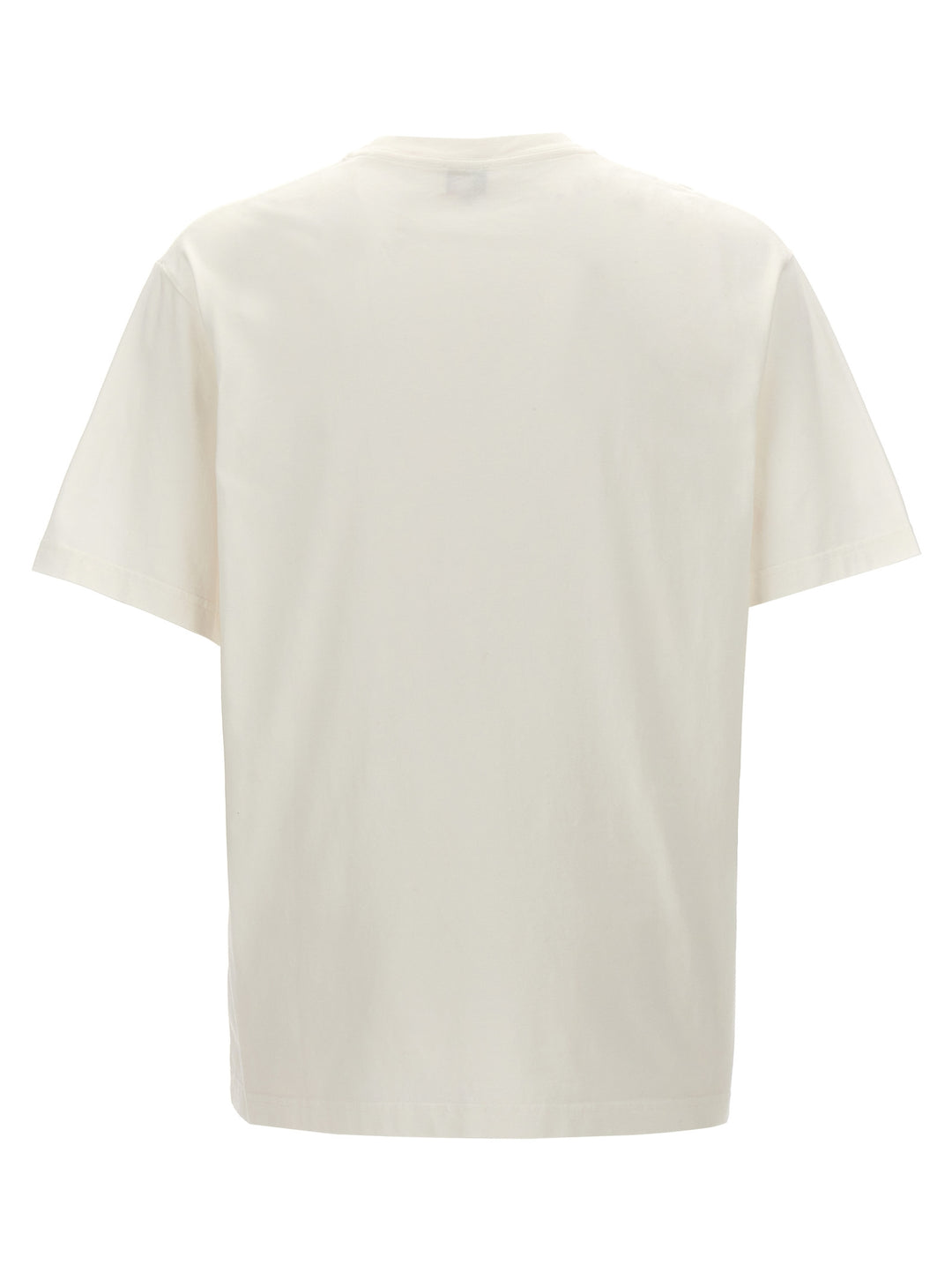 Stampa Fiore T Shirt Bianco