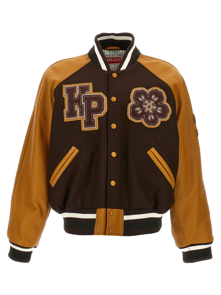 Boke Flower Varsity Giacche Multicolor