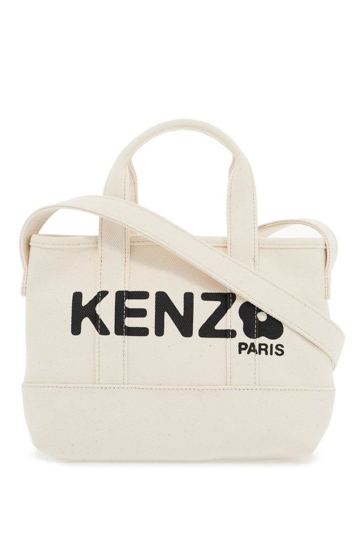 Borsa Tote Piccola Kenzo Utility In Denim