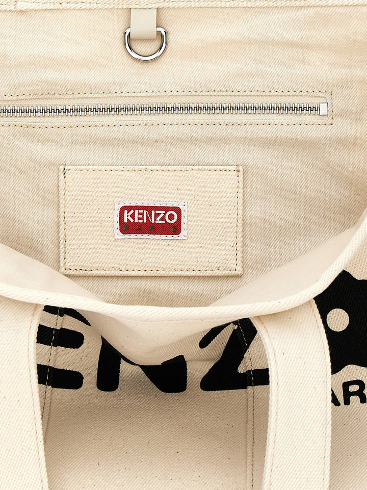 Kenzo Utility Tote Bianco/Nero