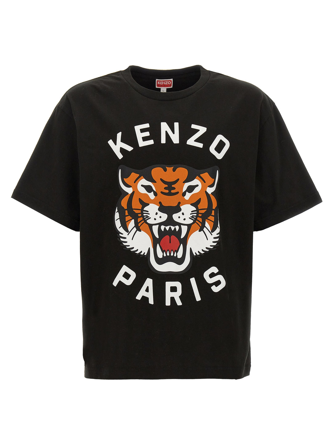 Kenzo Lucky Tiger T Shirt Nero