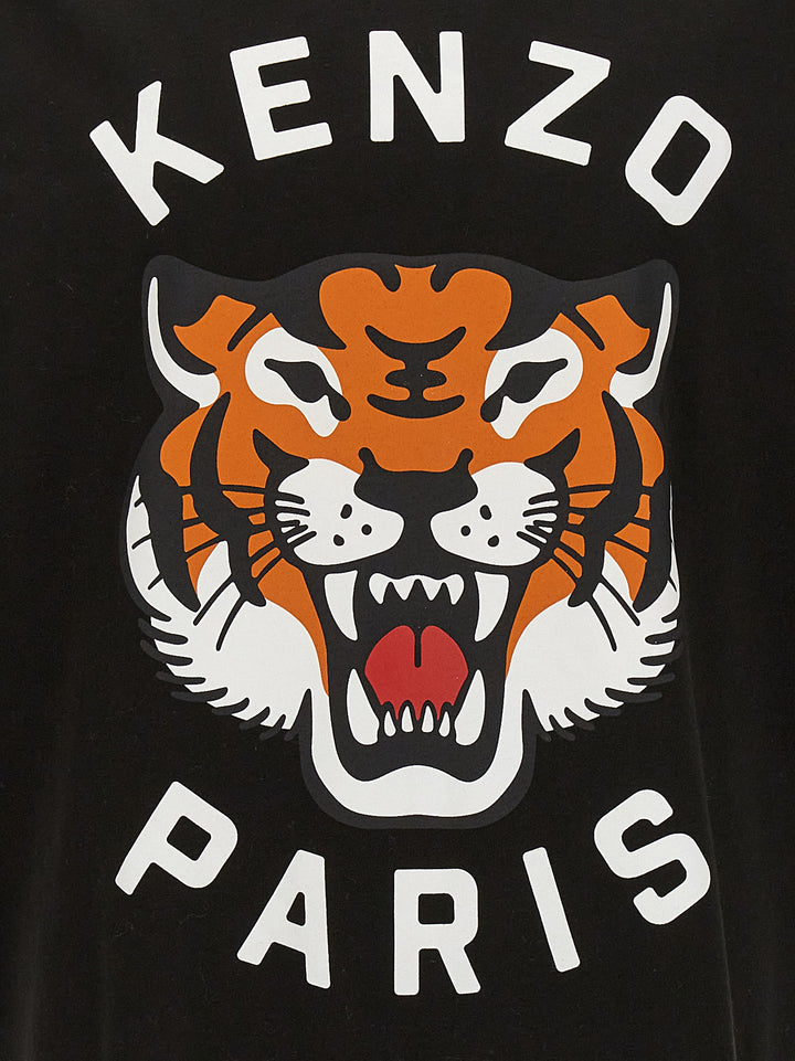 Kenzo Lucky Tiger T Shirt Nero