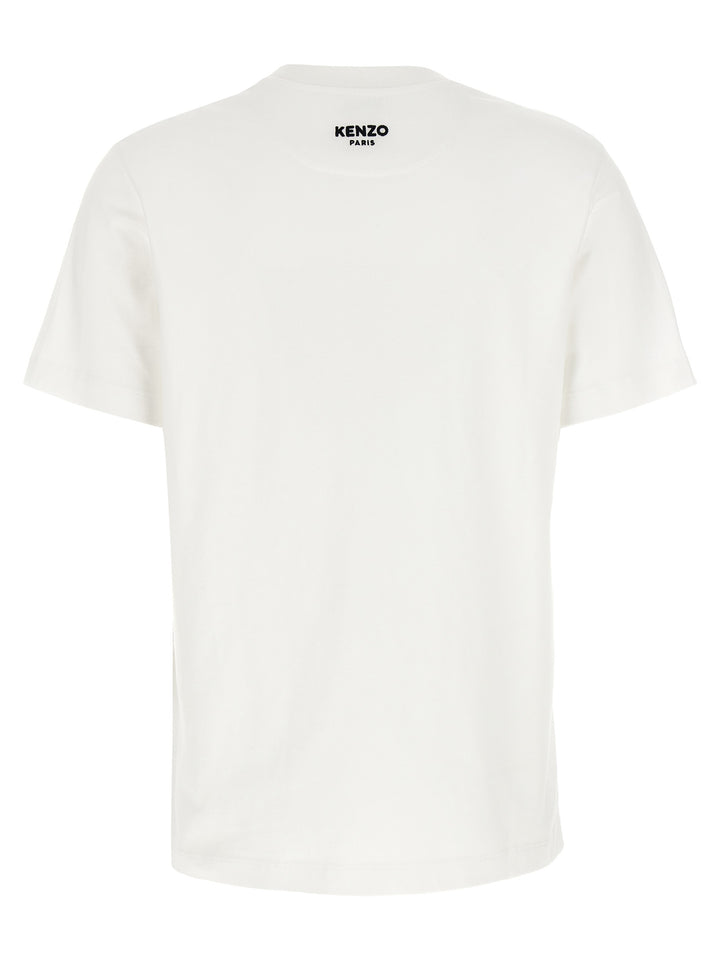 Logo Pin T Shirt Bianco