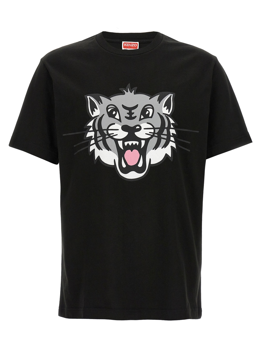 Happy Tiger T Shirt Nero