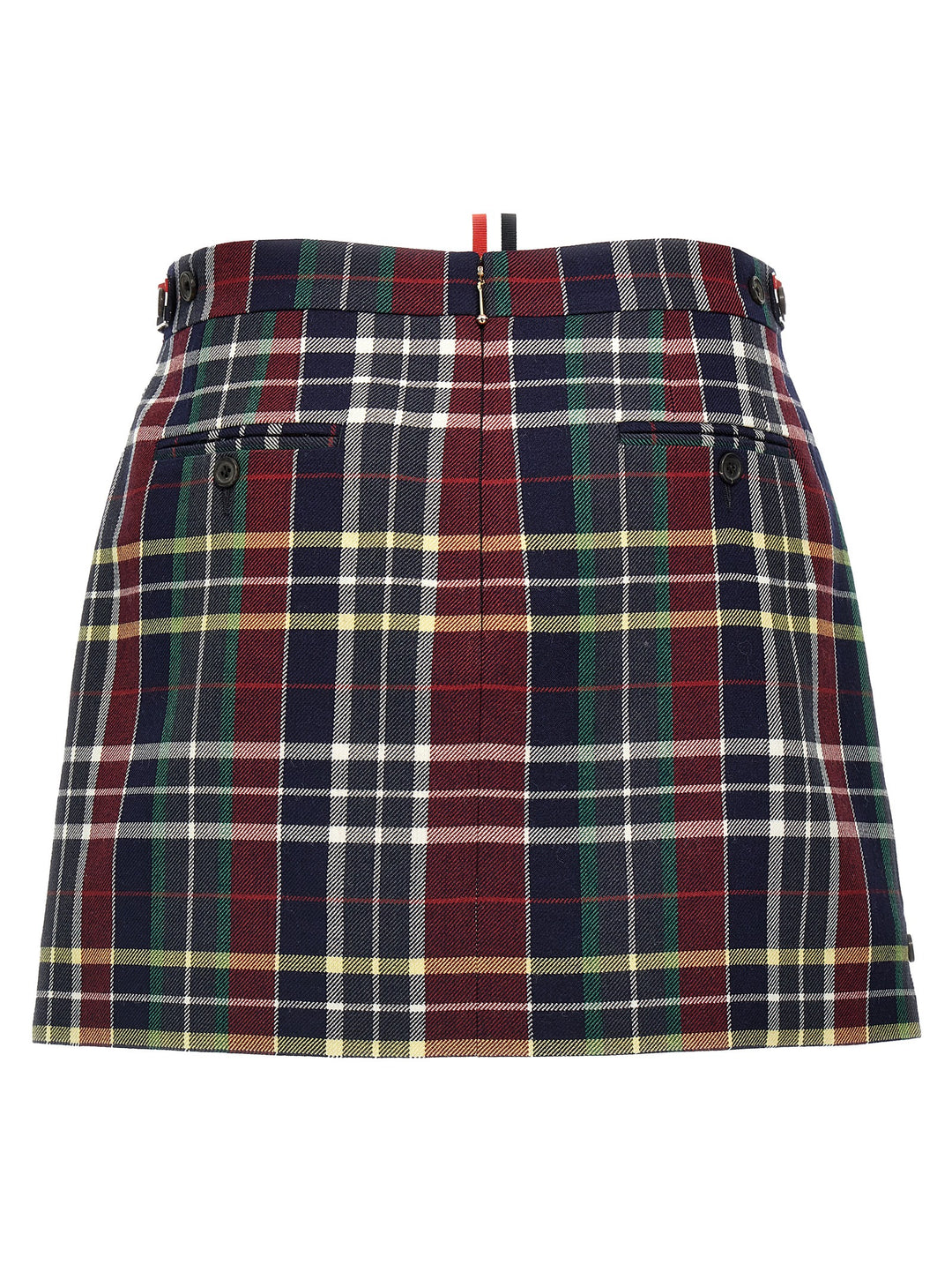 Tartan Twill Skirt Gonne Multicolor