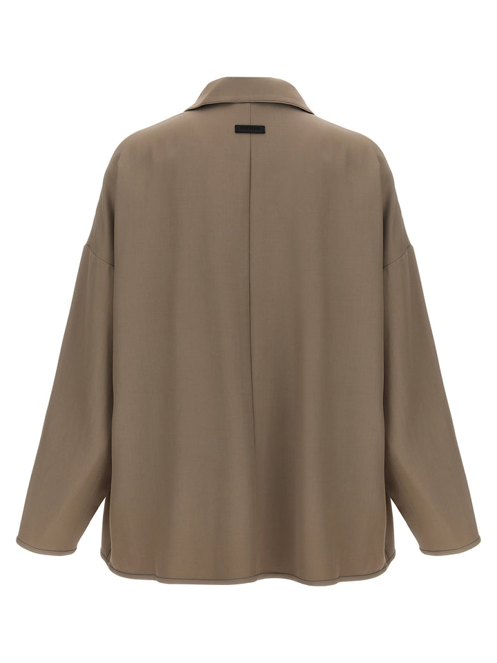 Wool Jacket Giacche Beige