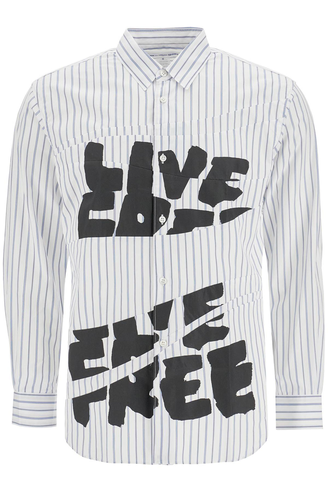 Camicia Con Stampa Live Free