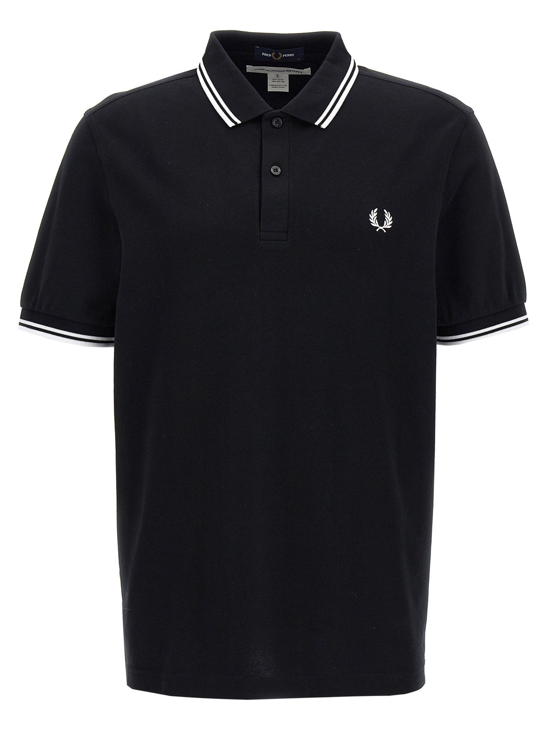 Comme Des GarçOns Shirt X Fred Perry Polo Bianco/Nero