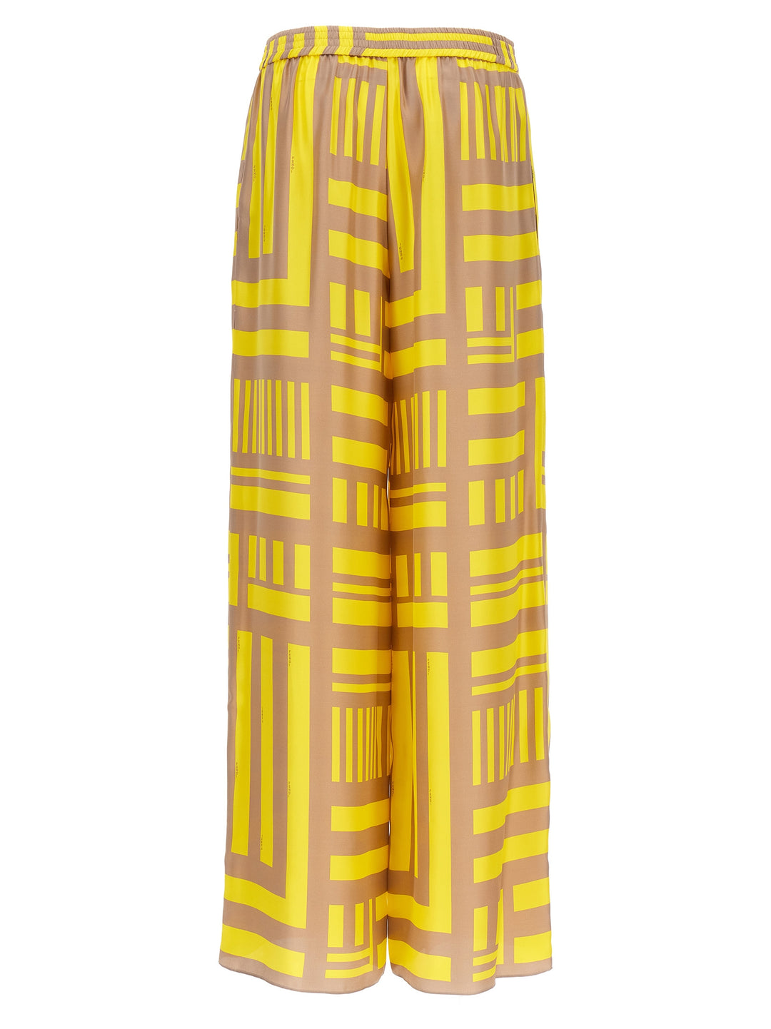 Fendi Labyrinth Pantaloni Giallo