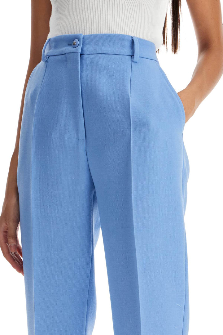 Pantaloni In Crepe Di Lana