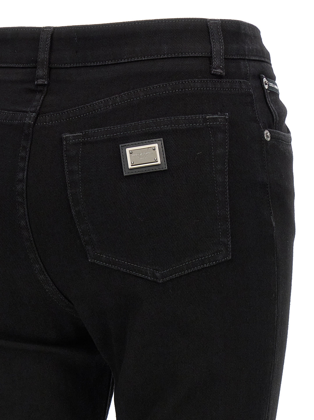 5-Pocket Jeans Pantaloni Nero