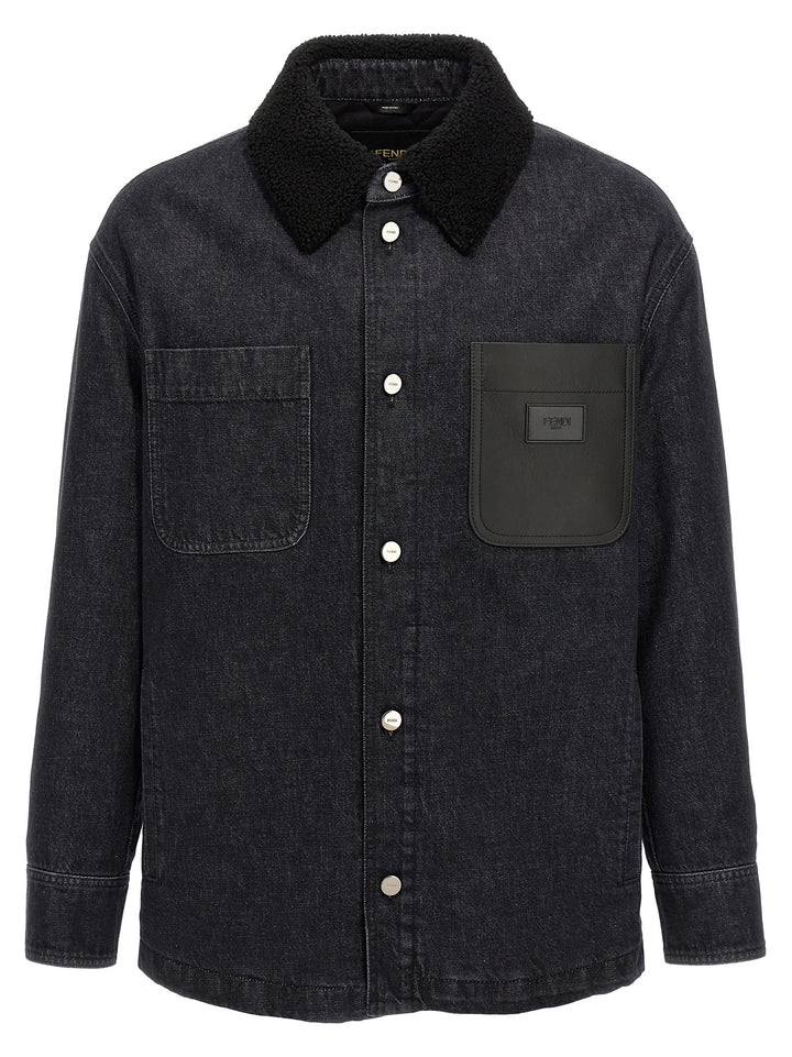 Denim Jacket Giacche Nero