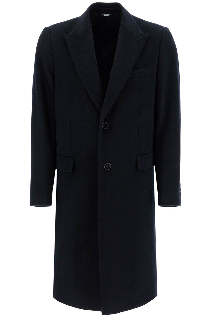 Cappotto Monopetto In Cashmere