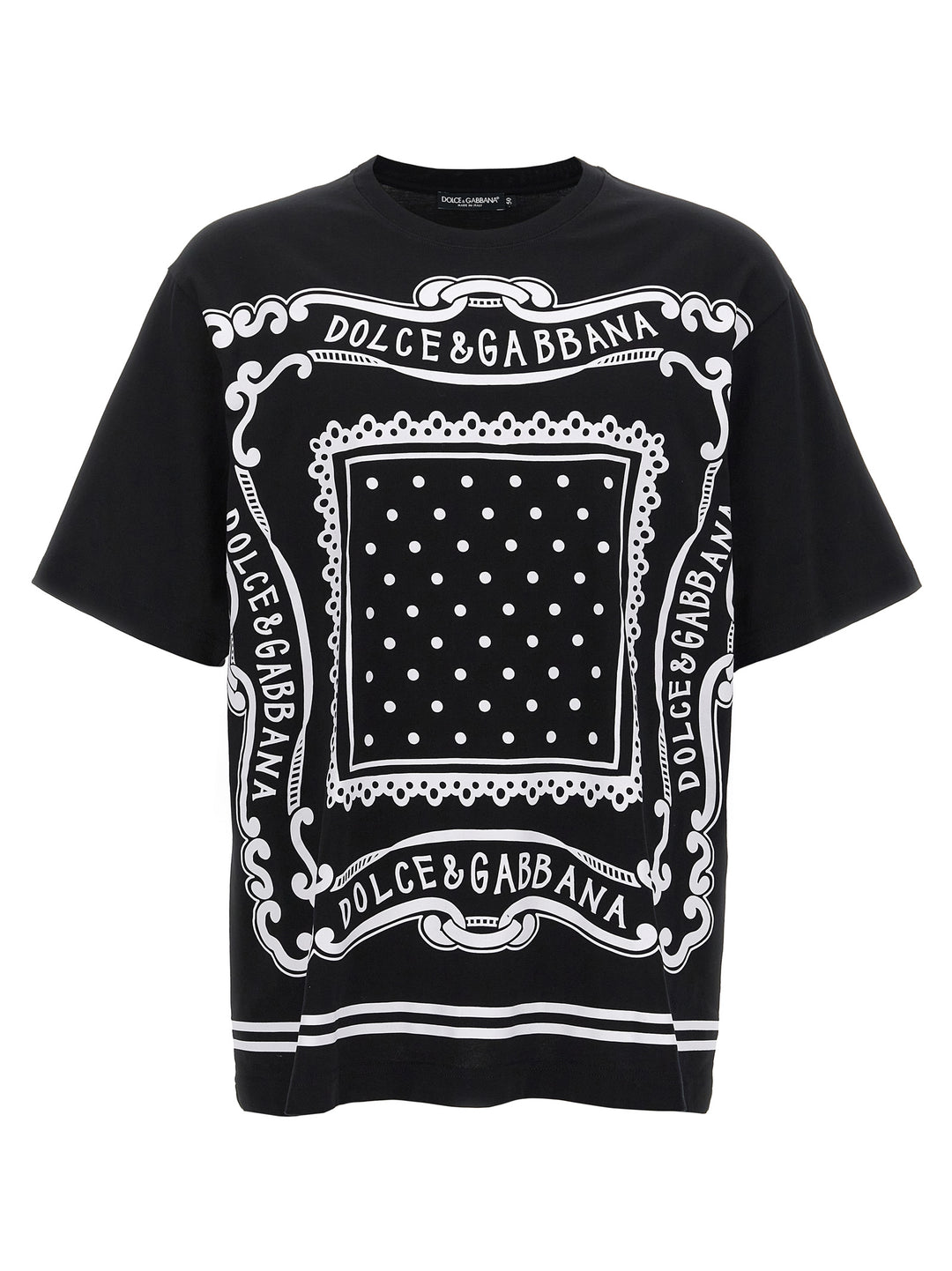 Printed T Shirt Nero