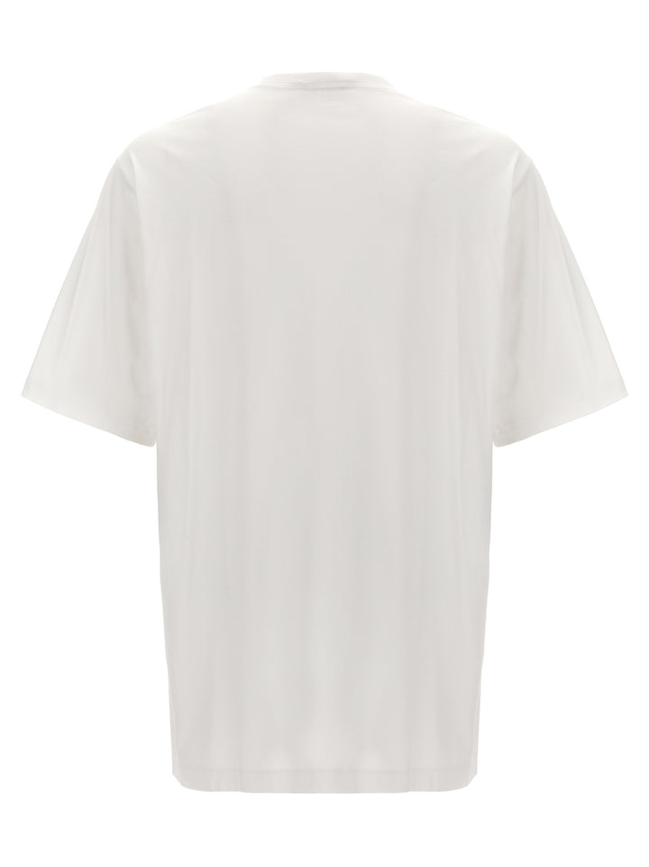 Logo T Shirt Bianco/Nero