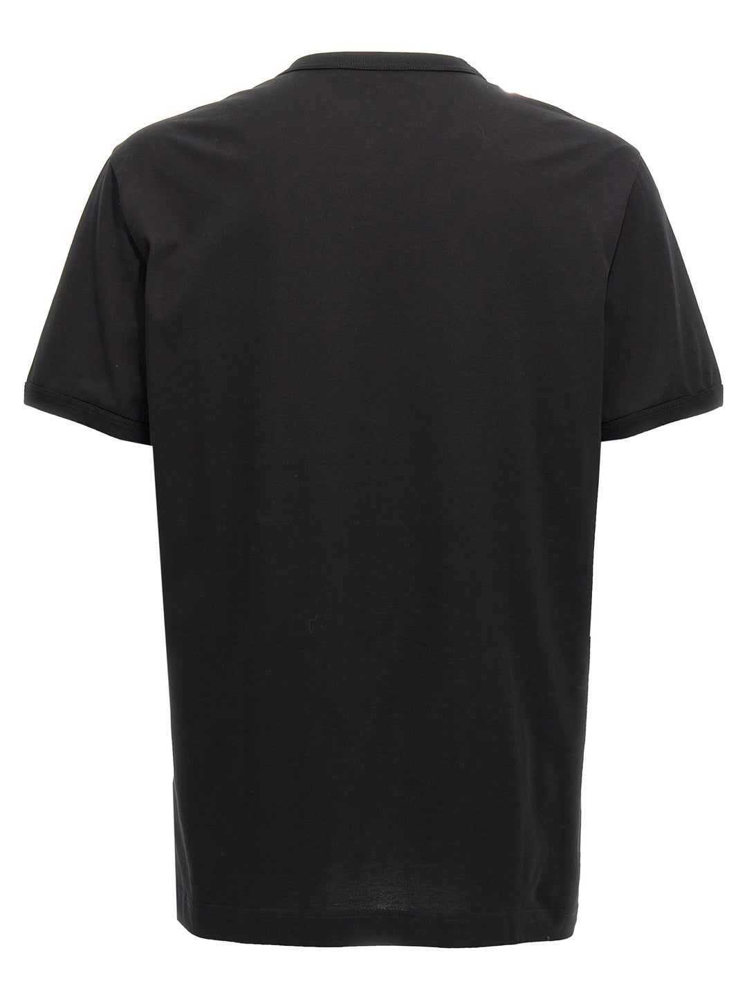 Logo Embroidery T Shirt Nero