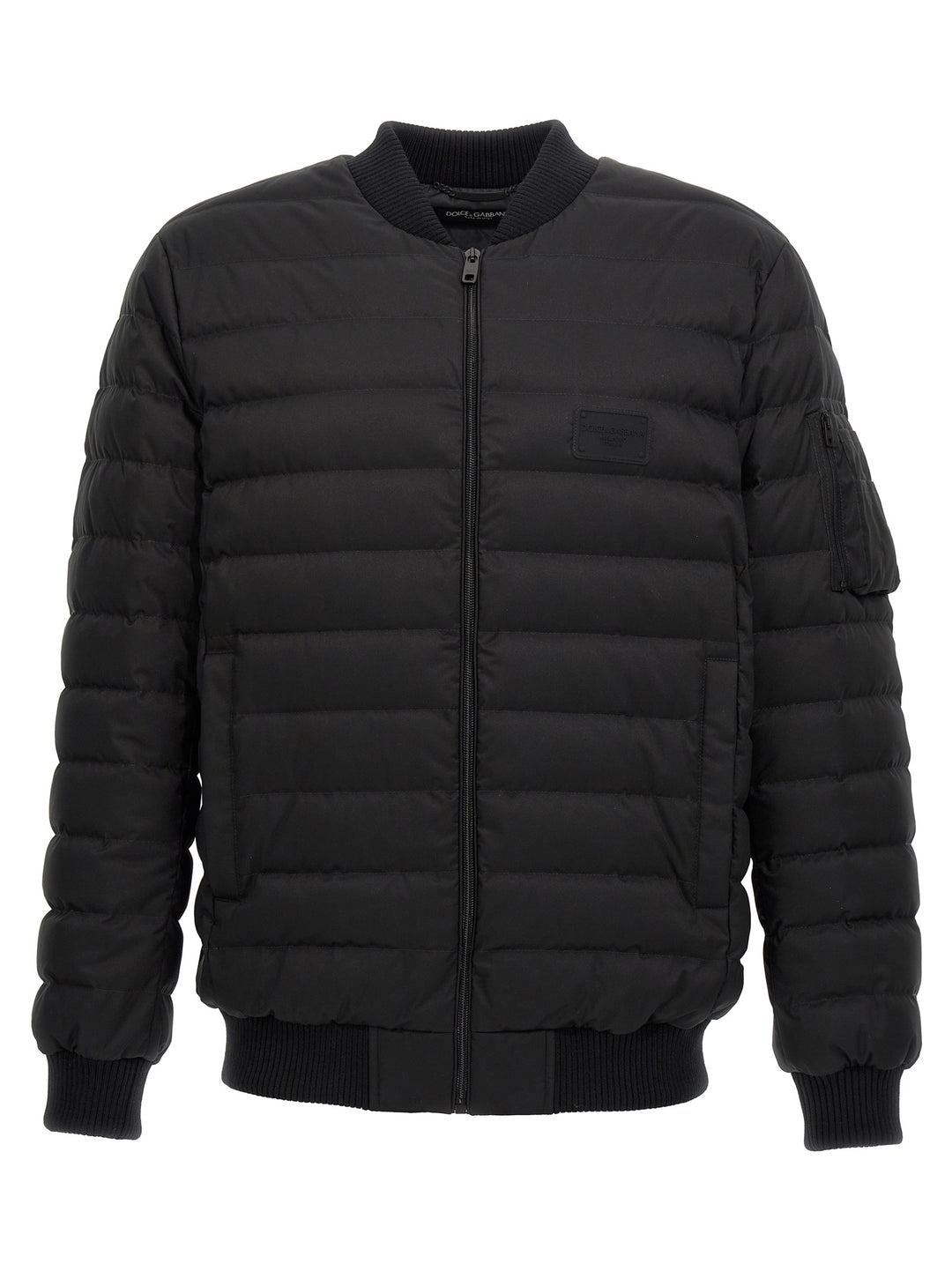 Padded Bomber Jacket Giacche Nero