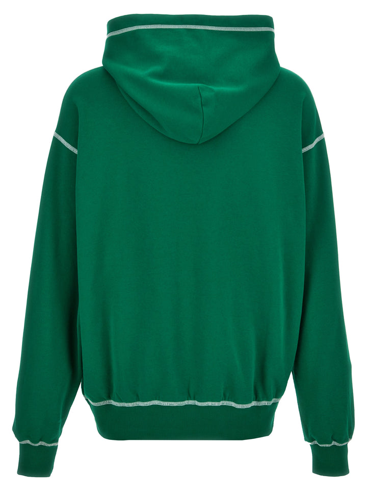 Logo Hoodie Felpe Verde