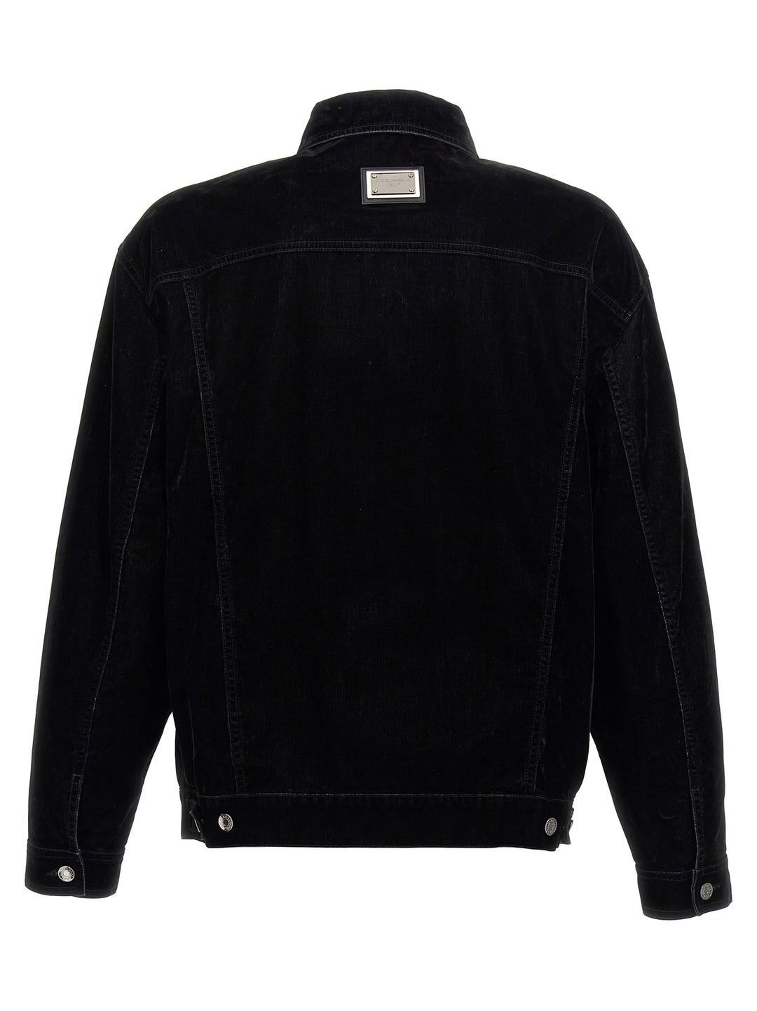 Velvet Shirt Jacket Giacche Nero