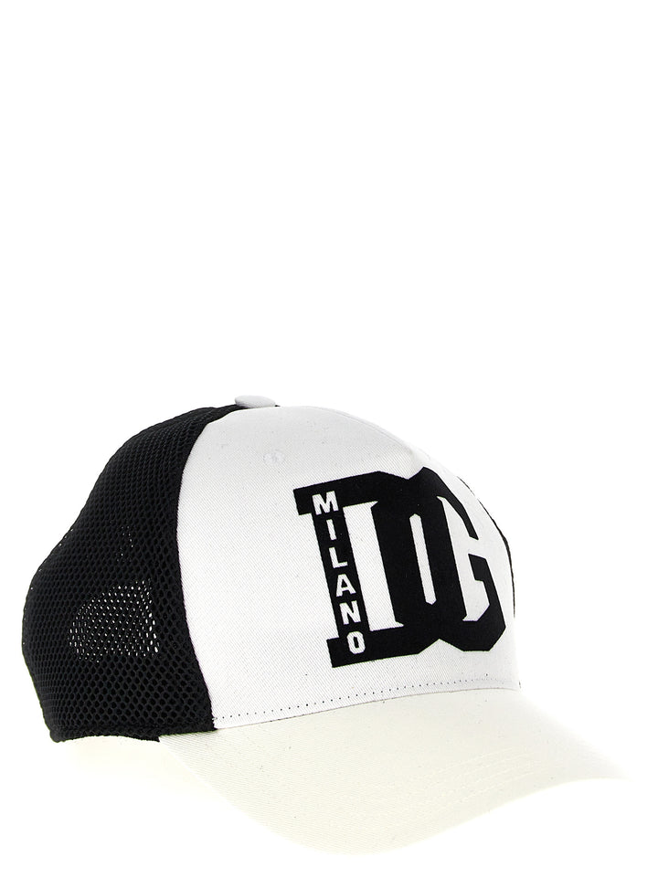 Dg Logo Cappelli Bianco