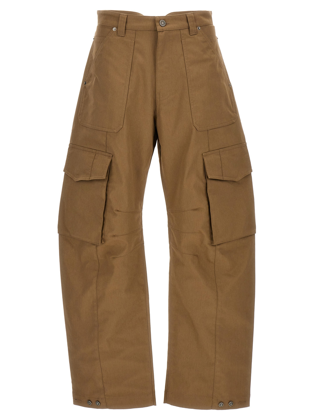 Leniin Cargo Pantaloni Beige