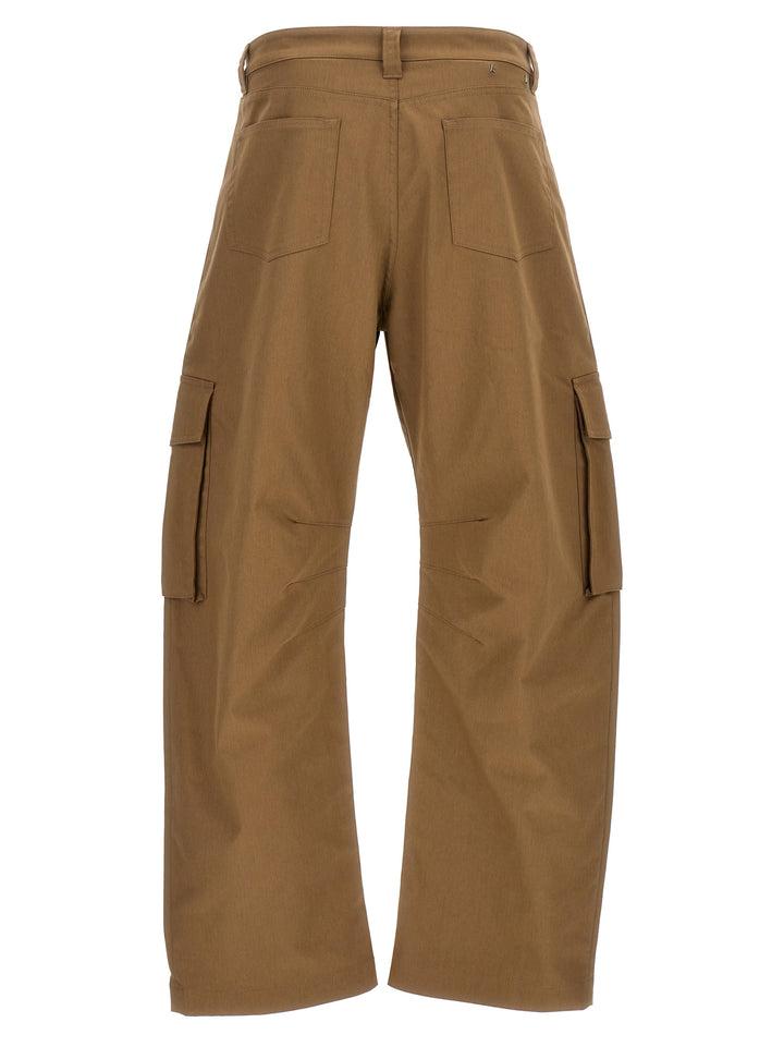 Leniin Cargo Pantaloni Beige