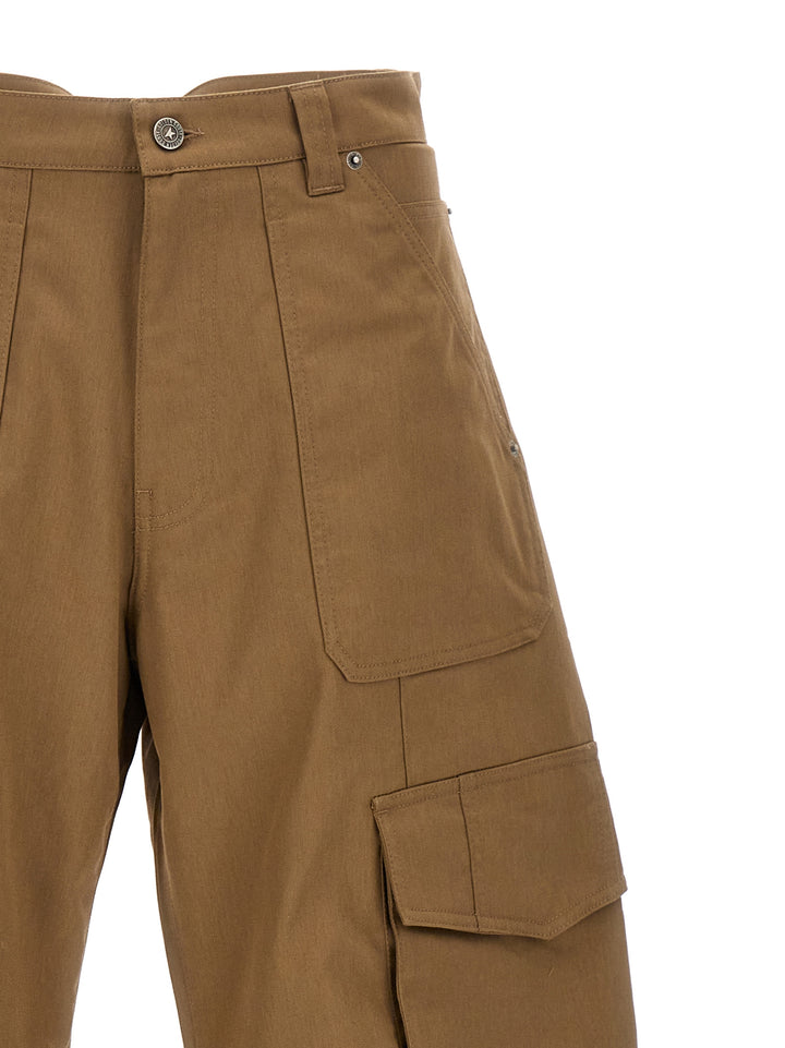 Leniin Cargo Pantaloni Beige