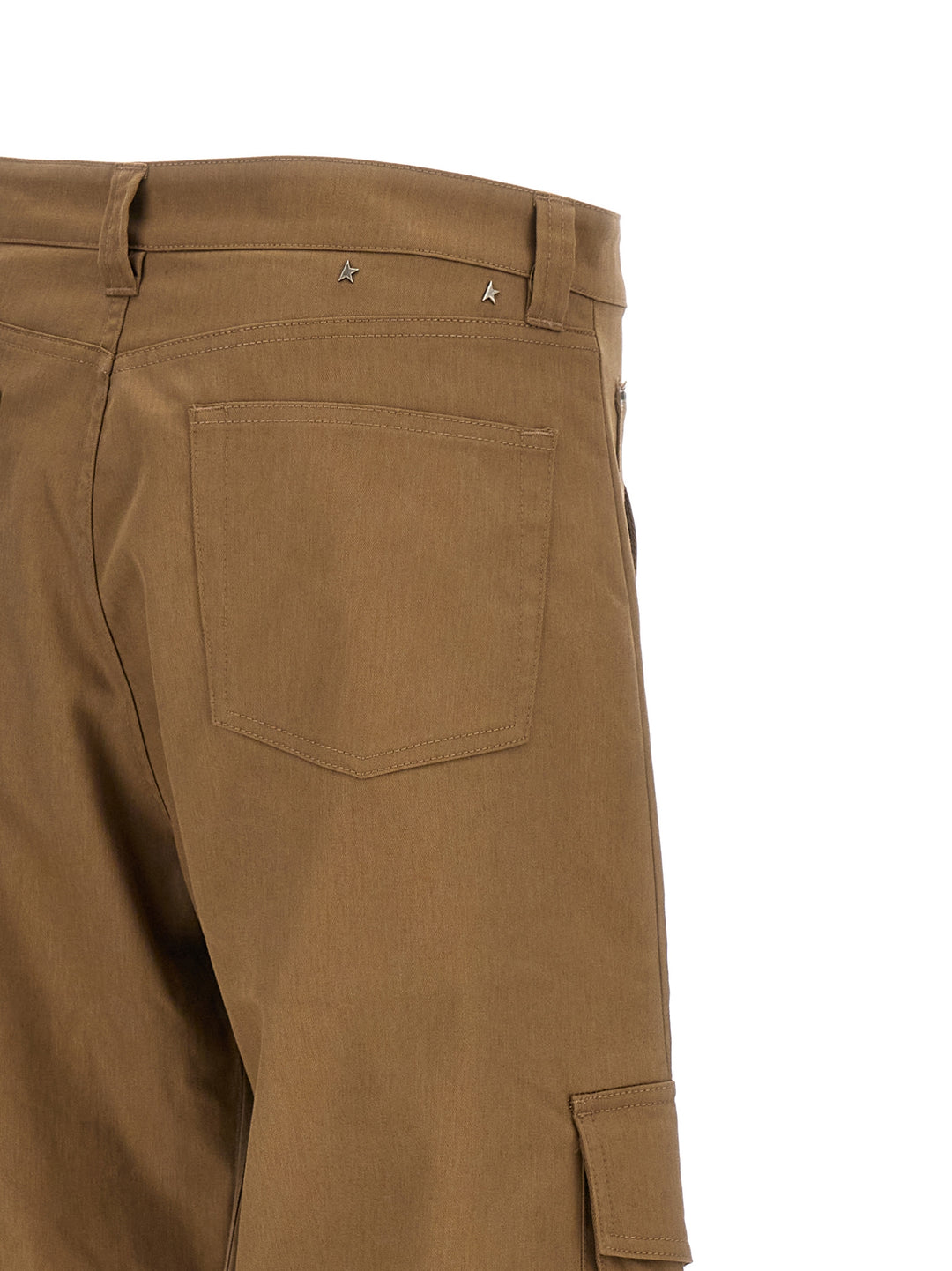 Leniin Cargo Pantaloni Beige