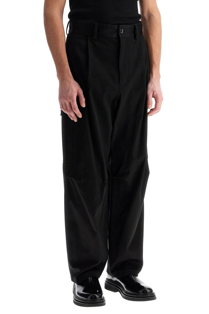 Pantaloni Cargo In Cotone Stretch