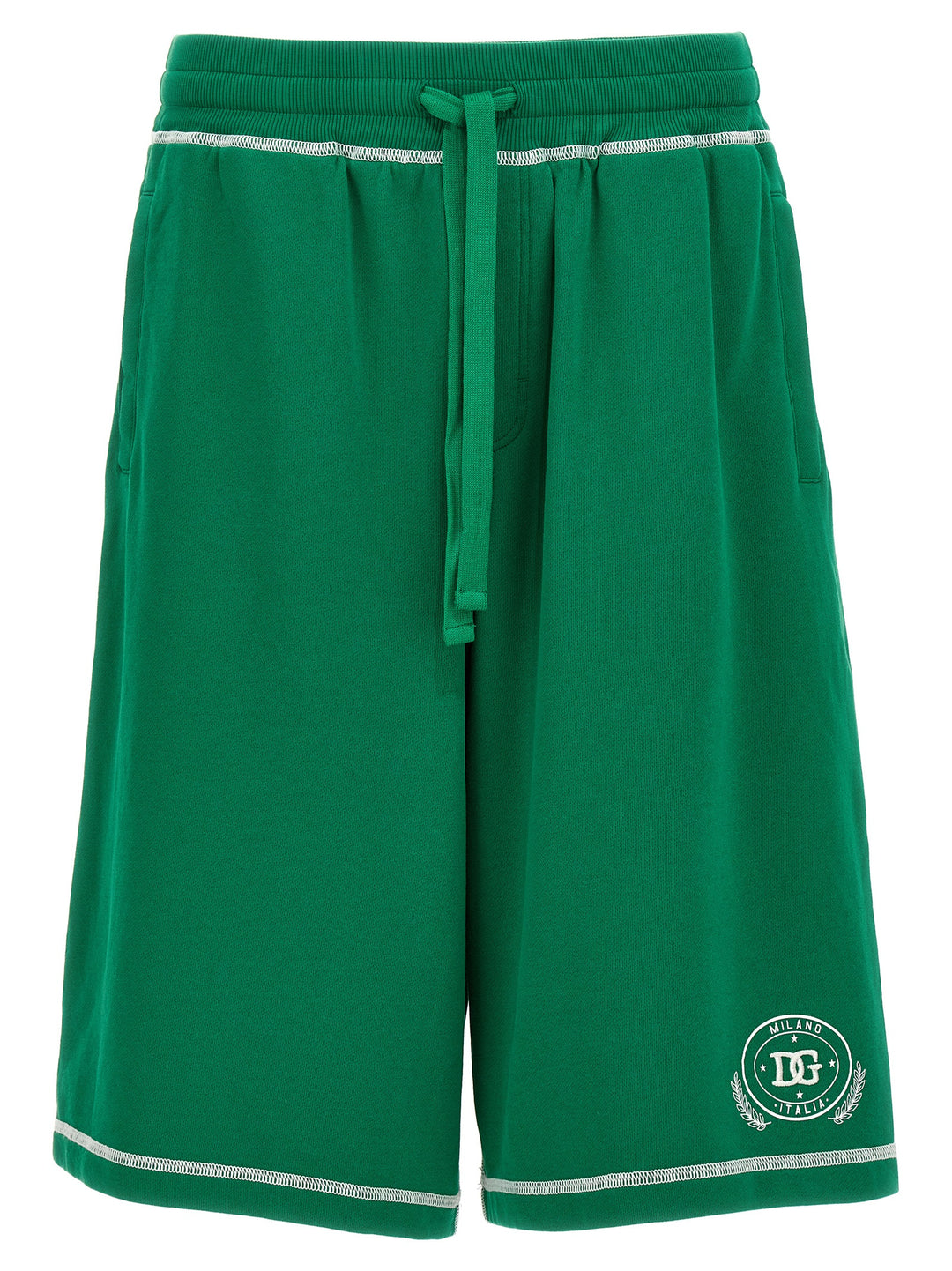 Logo Bermuda Shorts Bermuda, Short Verde